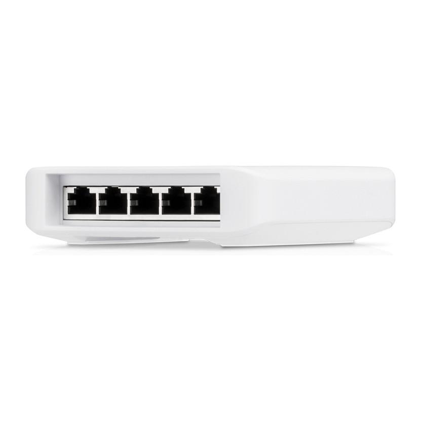 Switch Ubiquiti UniFi USW-Flex, 5x Gigabit Ethernet, 4x PoE+, Switching Capacity 10Gbps, Layer 2 Managed, Indoor/Outdoor - Bardhë - 6
