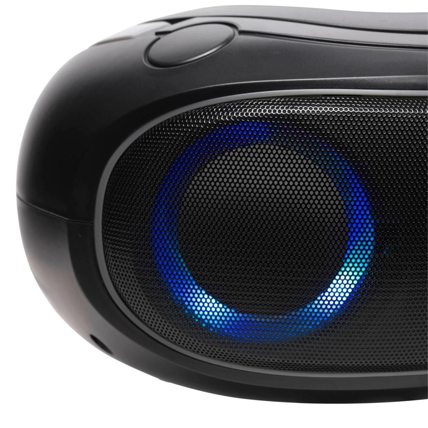 Altoparlant Denver TCL-212BT, CD, FM Radio, Bluetooth, USB, AUX, 4W RMS, LED - Hiri/Zezë - 4