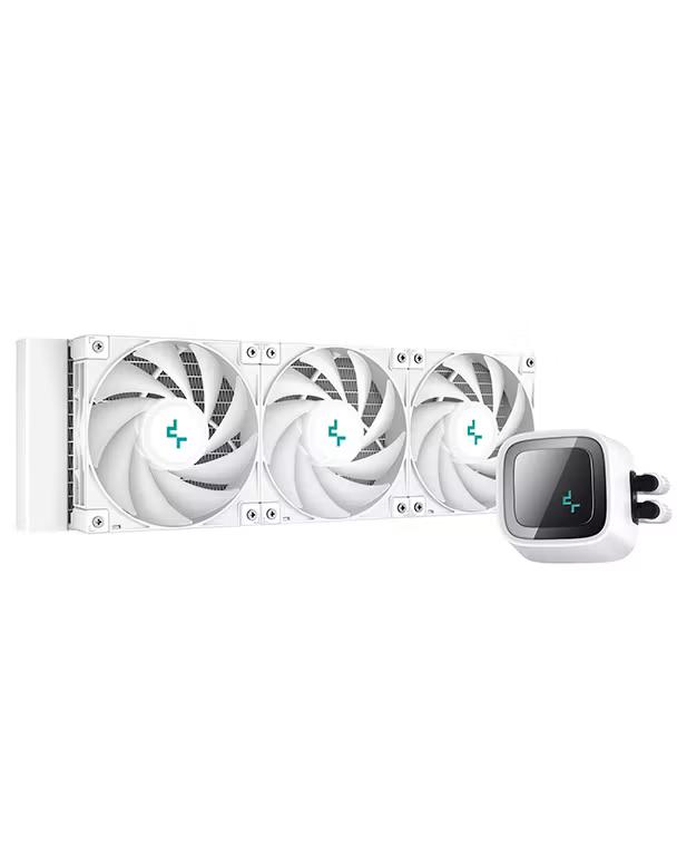 Ftohës për Procesor DeepCool LS720 WH / 360mm / 3x120mm ARGB / Infinity Mirror - Bardhë - 2
