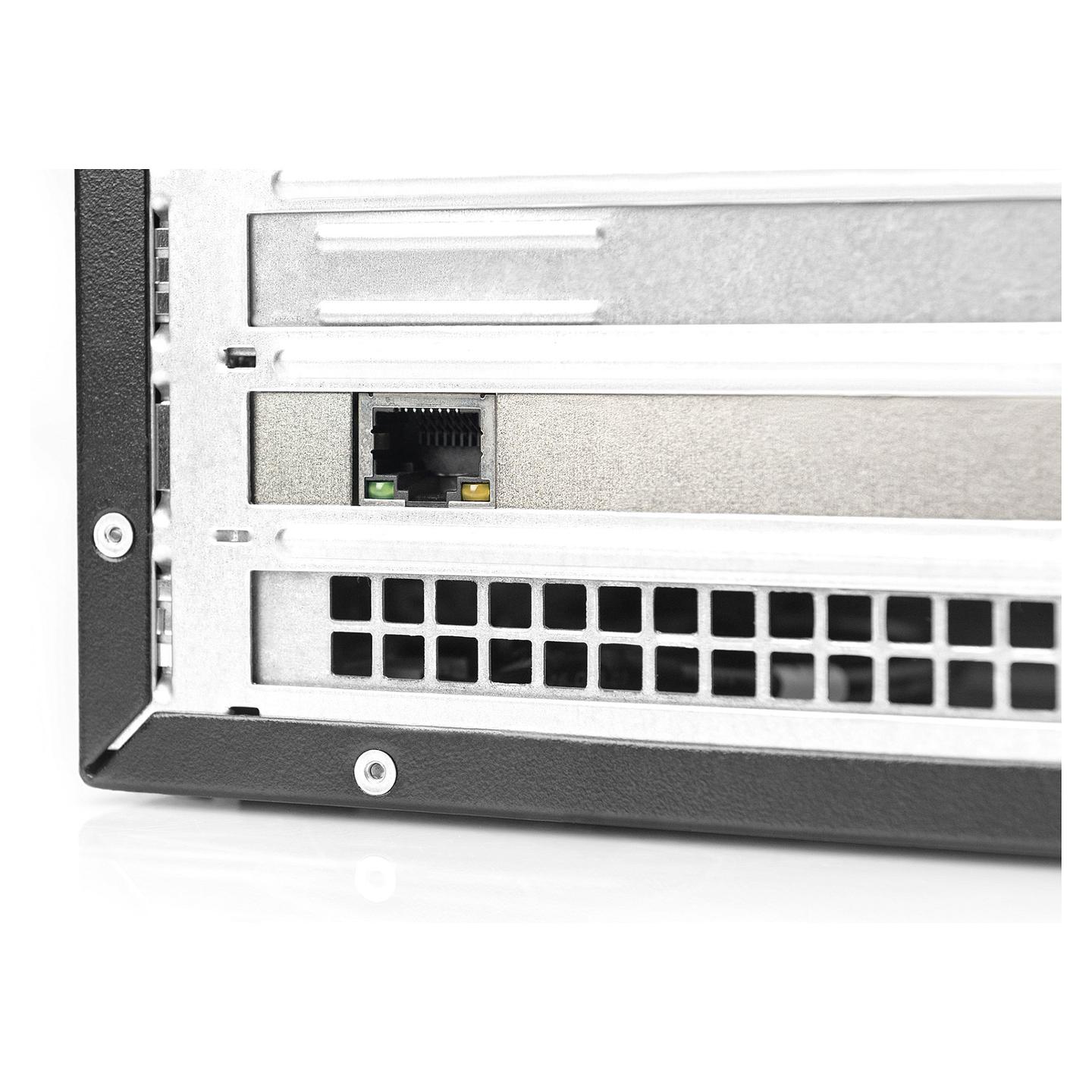 Karta të Rrjetit DIGITUS DN-10135, PCI Express 2.1 x1, 1x 2.5 Gigabit LAN RJ45, 10/100/1000/2500Mbps, Realtek RTL8125B, Low Profile + Full Height - 2