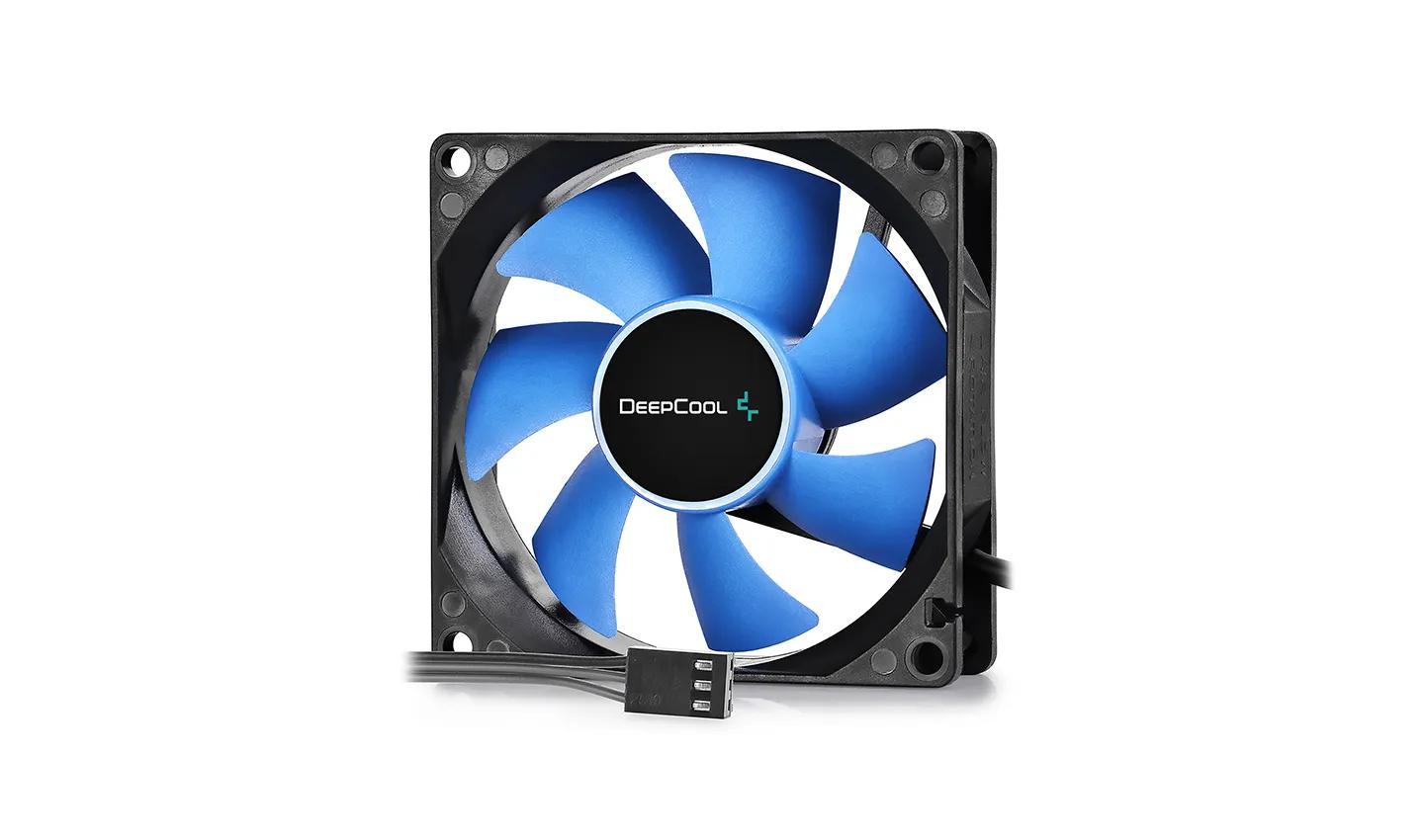 Ftohës për Procesor DeepCool Ice Edge Mini FS V2.0 / 80mm / 2 Heatpipes / 95W TDP - Zezë/Blu - 3