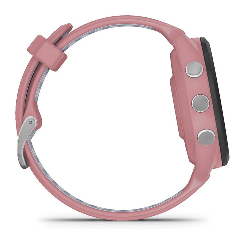 Orë e mençur Garmin Forerunner 265S, 42mm, AMOLED 1.1", GPS Multi-Band, 8GB, Music - Rozë/Hiri - 5