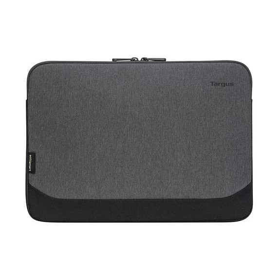 Çantë për laptop Targus Cypress EcoSmart / Sleeve / 14" / Recycled Material / Plush Lining / Scratch Protection - Gri/Zezë - 3