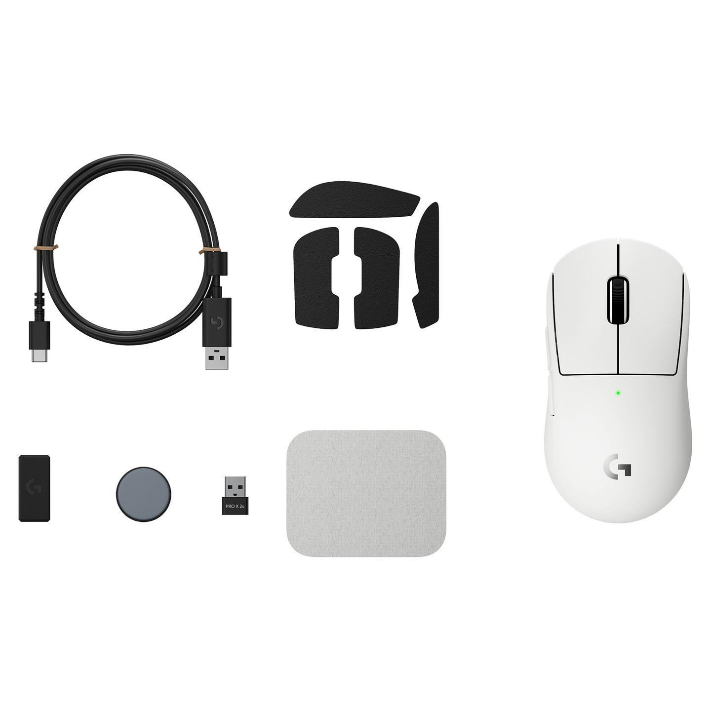 Maus Gaming Logitech G PRO X Superlight 2 Lightspeed / Wireless - Bardhë - 7