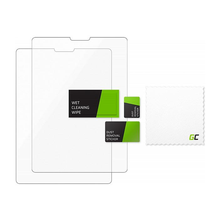 Mbrojtëse Ekrani Green Cell GL67 / iPad Pro 12.9" / GC Clarity / Tempered Glass / 9H / 0.33mm / 2.5D / 2-Pack - Transparent - 3