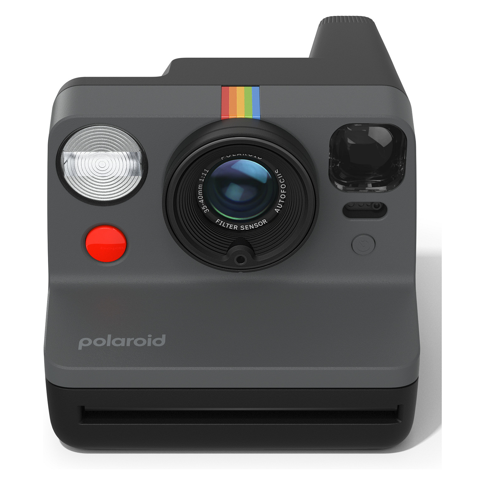 Kamerë Instant Polaroid Now Gen 3 / Autofocus / Self-Timer / Double Exposure / Tripod Mount / i-Type & 600 - Hiri/Zezë