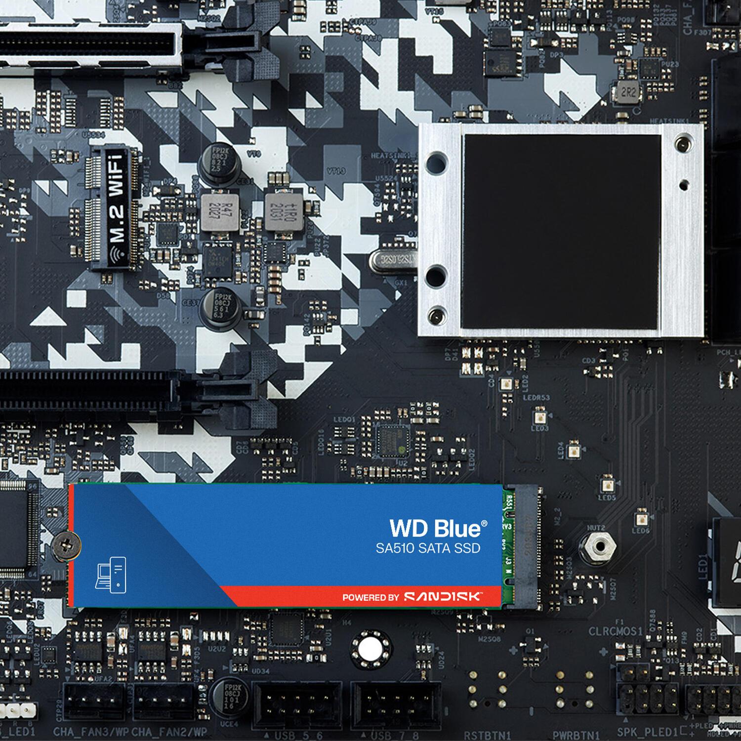 SSD e Brendshme Western Digital WD Blue SA510 / 2TB / M.2 SATA - 3