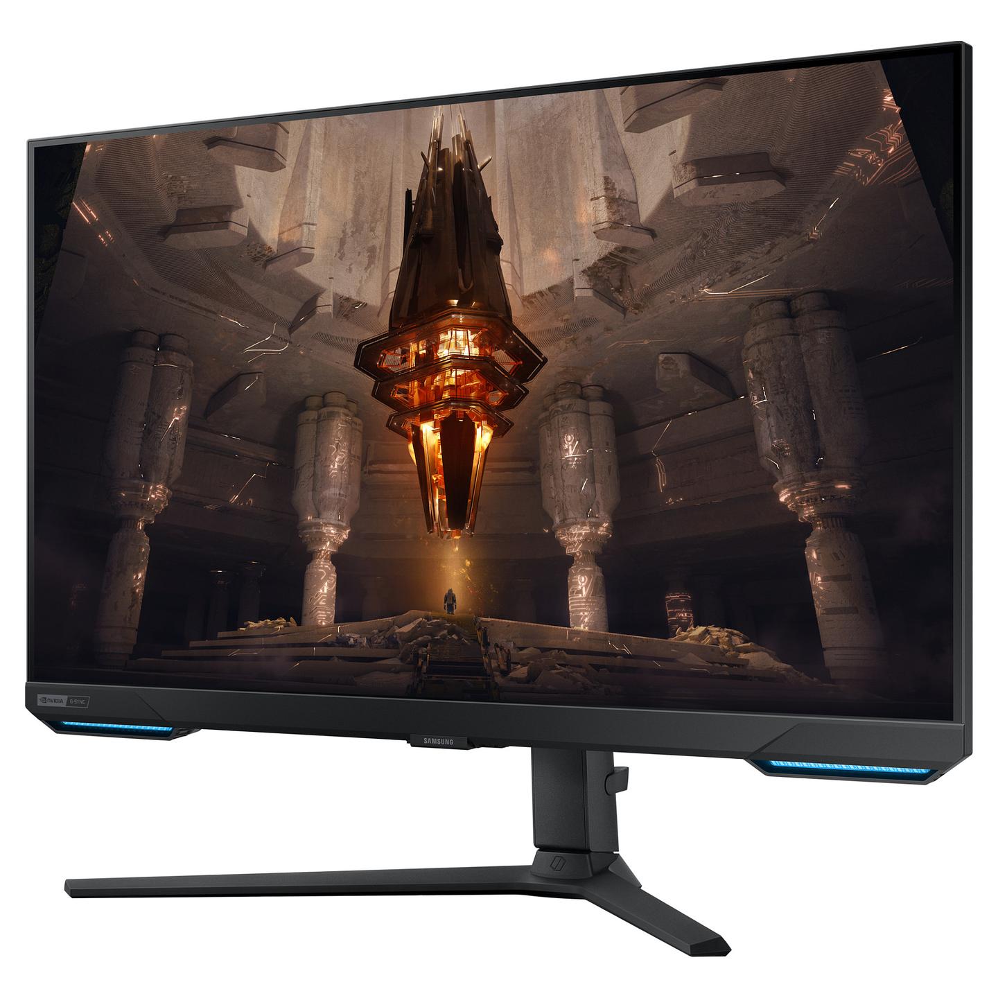 Monitor Gaming Samsung G70B / 32" / 4K UHD IPS / 144Hz / 1ms / HDMI+DisplayPort+USB - Zezë - 4