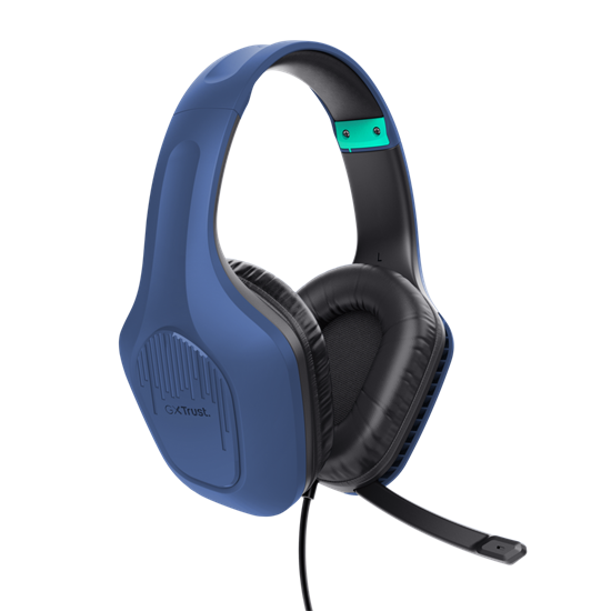 Kufje Gaming Trust GXT 415B Zirox / Wired / Over-Ear / 3.5mm / 50mm Drivers – Blu - 2