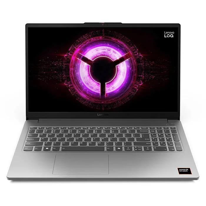 Laptop Gaming Lenovo NB LOQ 15ARP10E / Ryzen 7 170 / 16GB DDR5 / 512GB / 15.6" Full HD AG 144Hz / RTX 4050 6GB / US - Luna Grey