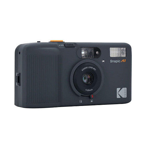Kamerë Analoge Kodak Snapic A1 / 35mm / Full Frame / 25mm F9.5 / 3-Element Glass Lens / 2-Zone Focus / Built-in Flash / Double Exposure - Blu e errët - 3