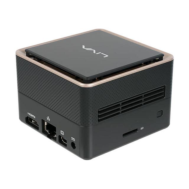 Mini Kompjuter ECS LIVA Q3 Plus, Ryzen R1505G, 4GB DDR4, 64GB, Radeon Vega 3 - Zezë - 4