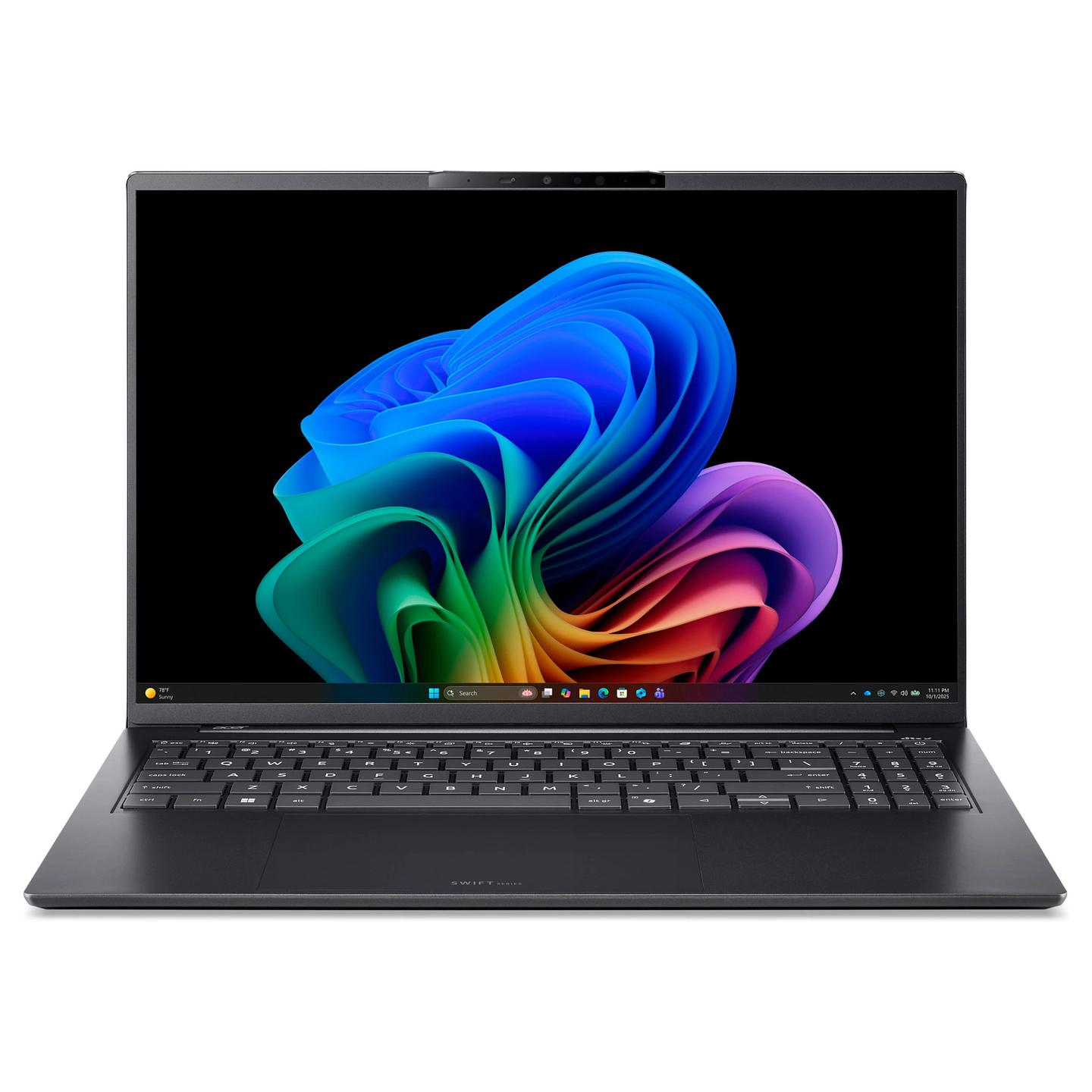 Laptop Acer Swift Go 16 AI SFG16-I71-77NZ / Ultra 7 355 / 16GB LPDDR5X / 512GB / 16" WUXGA OLED / Intel Graphics - Hiri