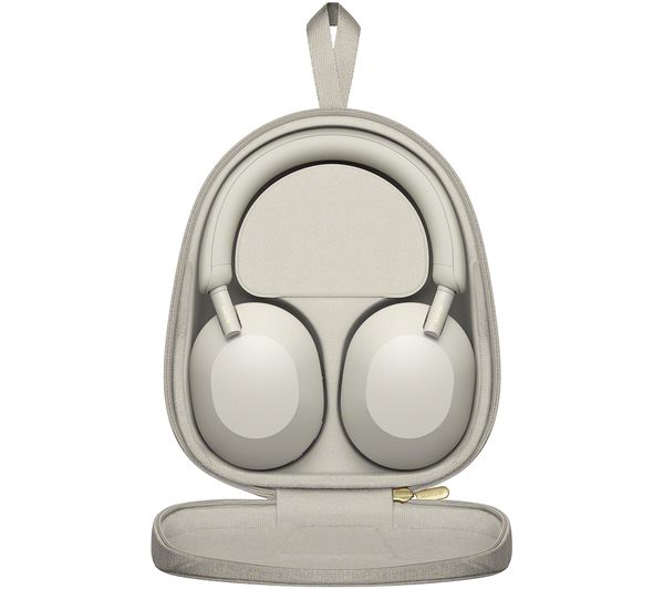Kufje pa kabllo SONY WH-1000XM5 / Bluetooth 5.2 / 30mm / ANC / DSEE Extreme / 360 Reality Audio / Mikrofon - Argjend - 4