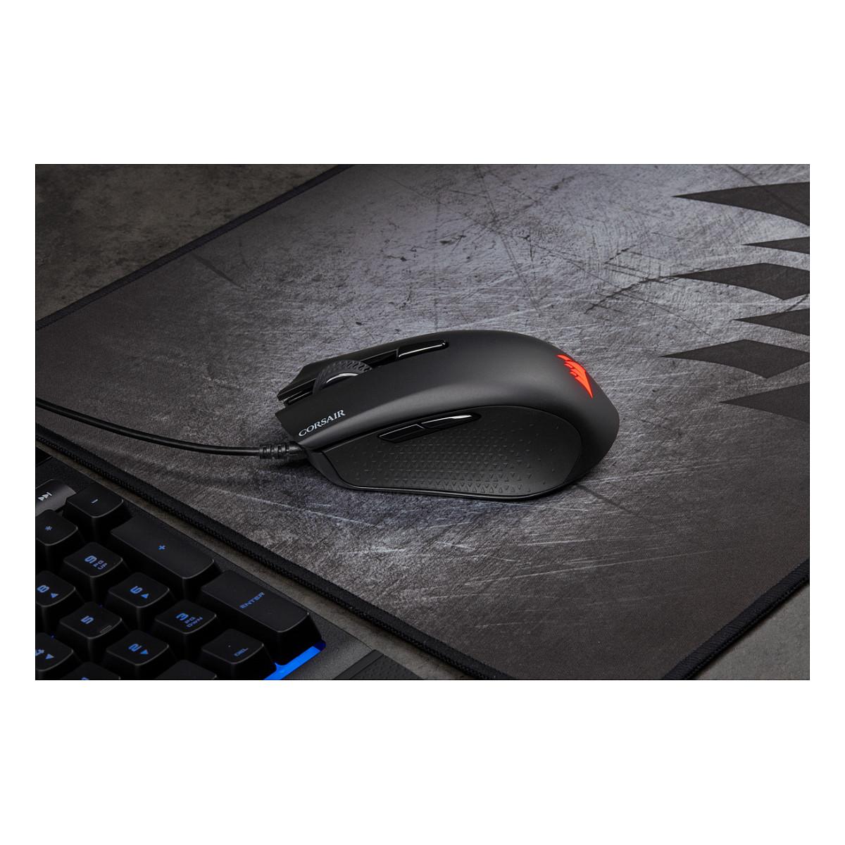 Maus Gaming Corsair Harpoon RGB PRO / USB / PixArt PMW3327 / 12.000 DPI / 1000Hz / 6 Butona / RGB - Zezë - 4