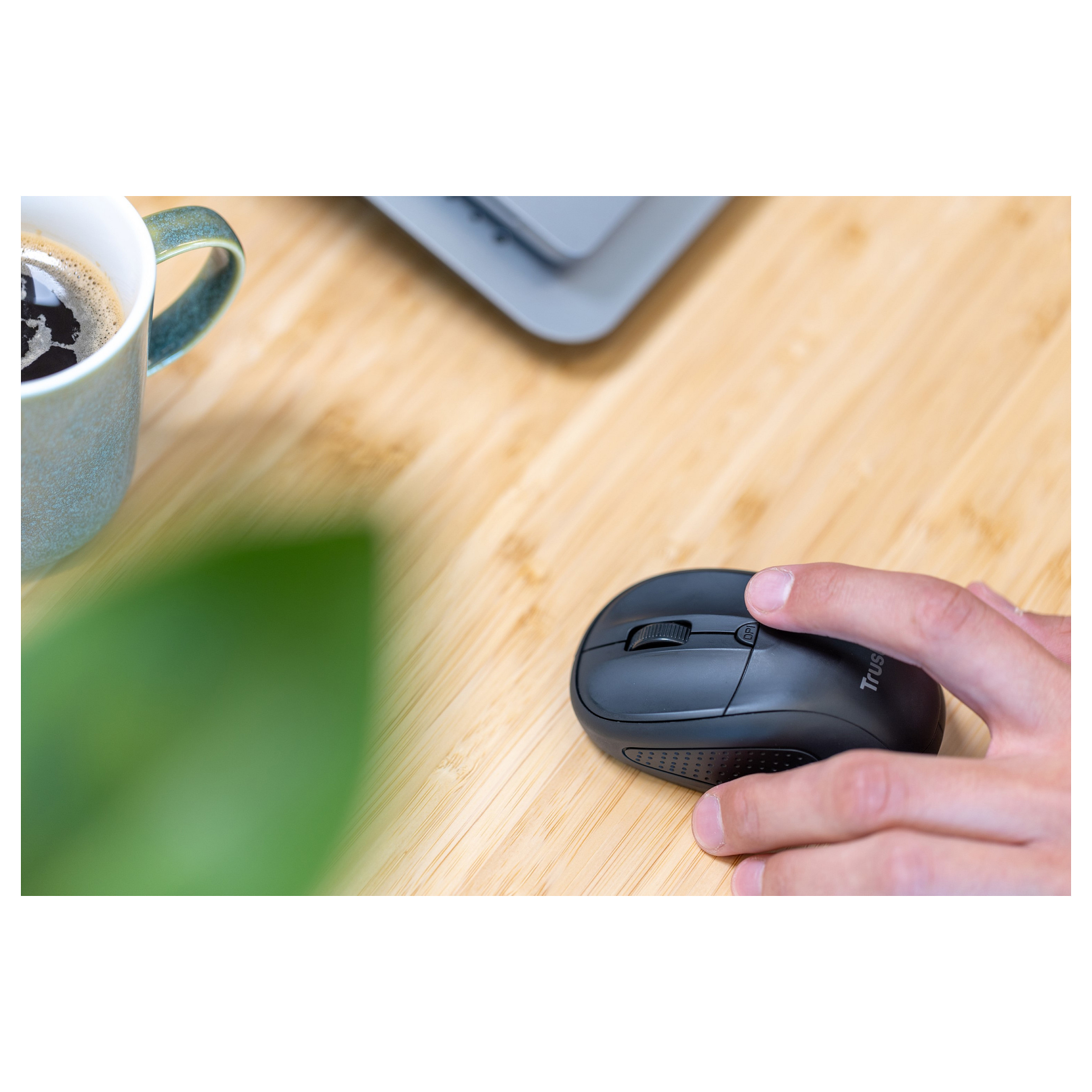 Maus pa kabllo Trust Primo / 1600 DPI / RF Wireless / 4 Butona - Kaltër - 8