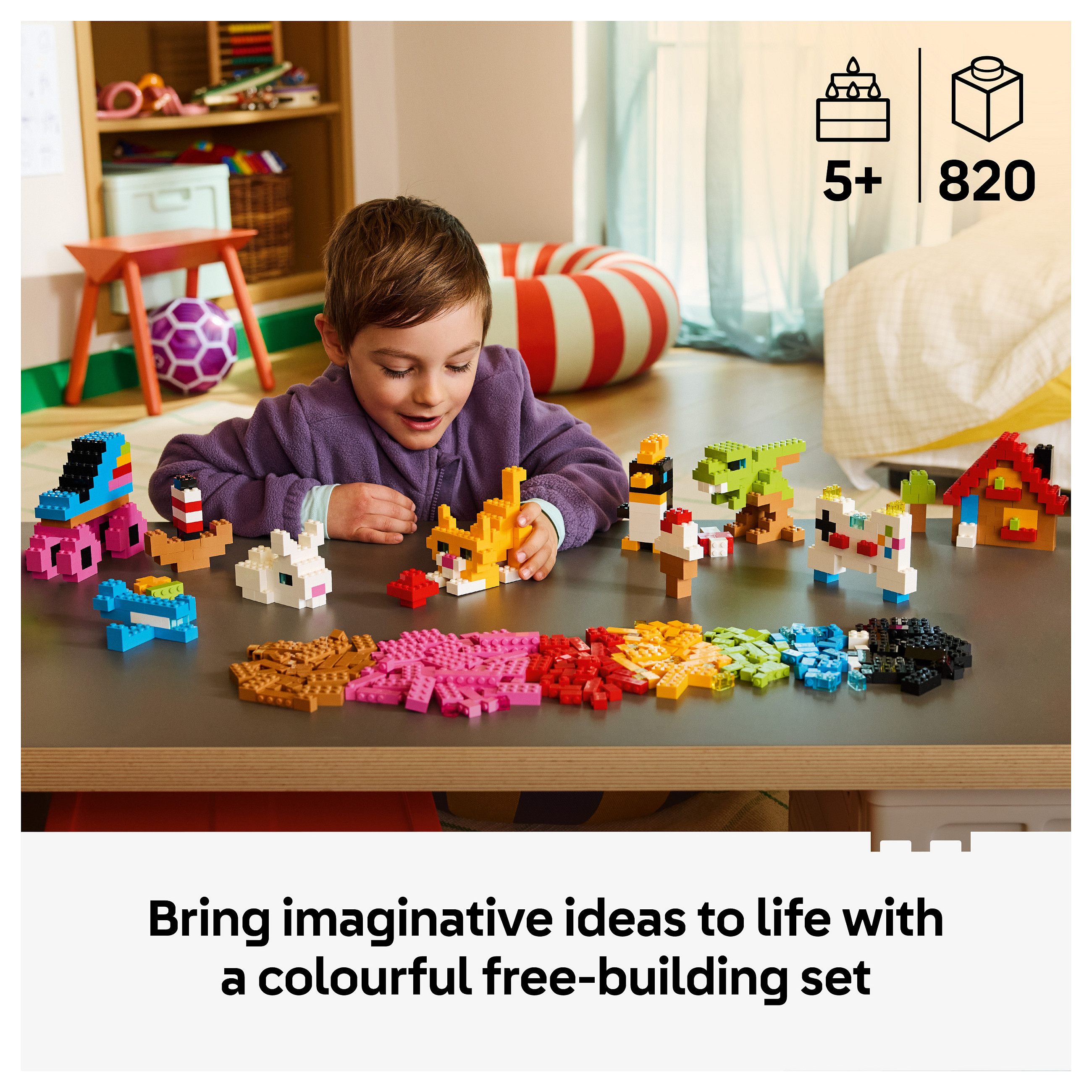 LEGO Classic Kreative Bunte Steine - 24