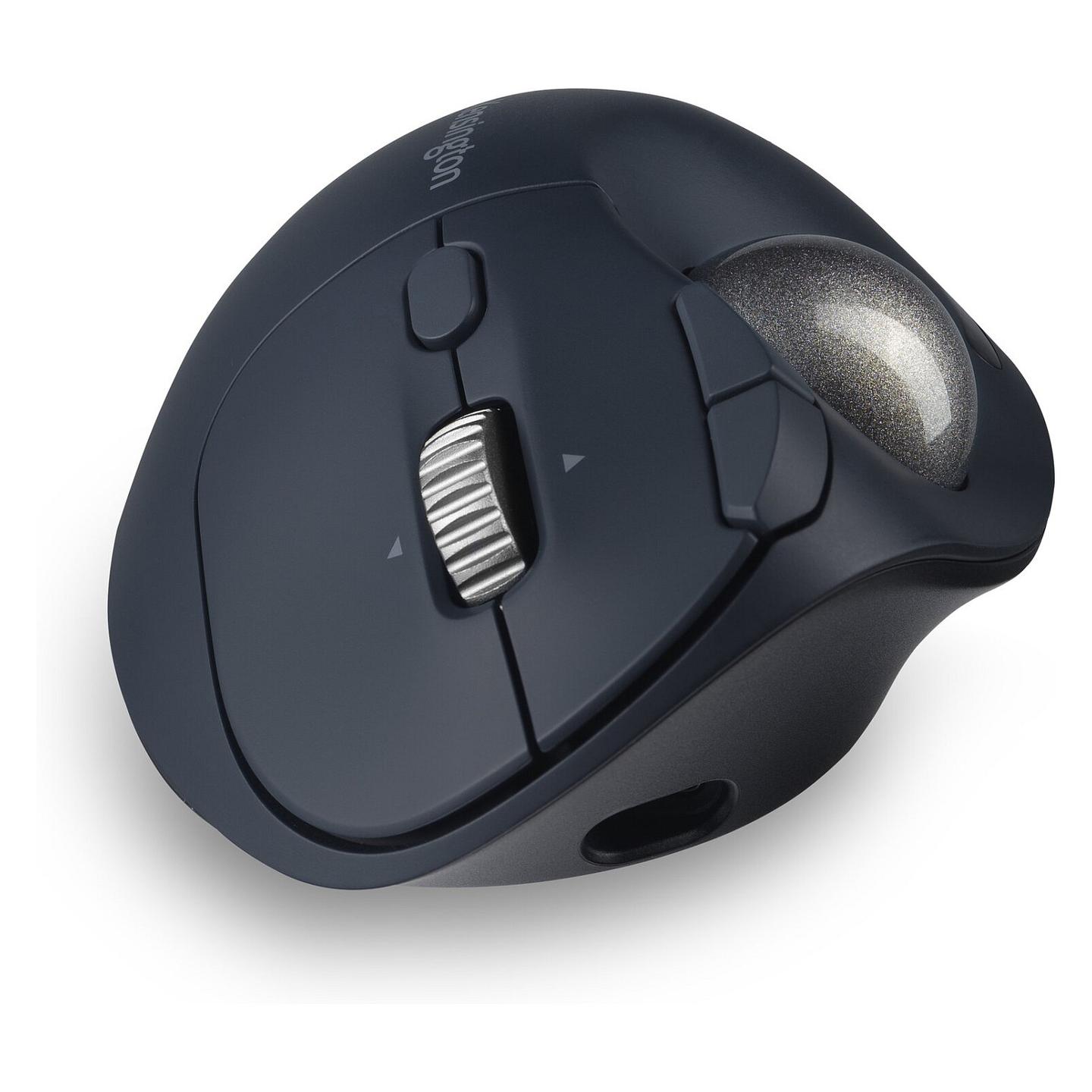 Maus pa kabllo Kensington Pro Fit Ergo TB550 / Trackball / 400–1600 DPI / Bluetooth & 2.4GHz / 7 Butona / USB-C - Zezë/Blu - 5