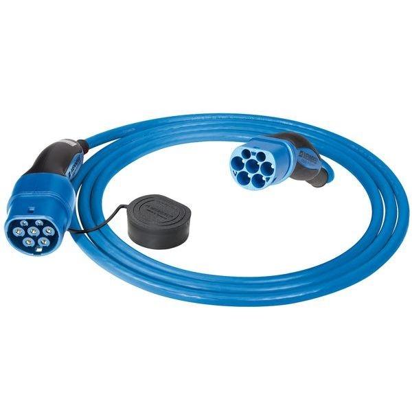 Kabllo Karikimi MENNEKES 36213, Type 2, 32A, 3-Fazor, 22kW, 4m - Blu