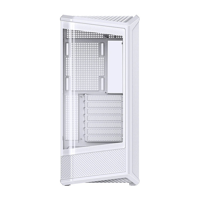 Kasë PC Jonsbo D400 / Midi Tower / ATX / Tempered Glass - Bardhë - 5