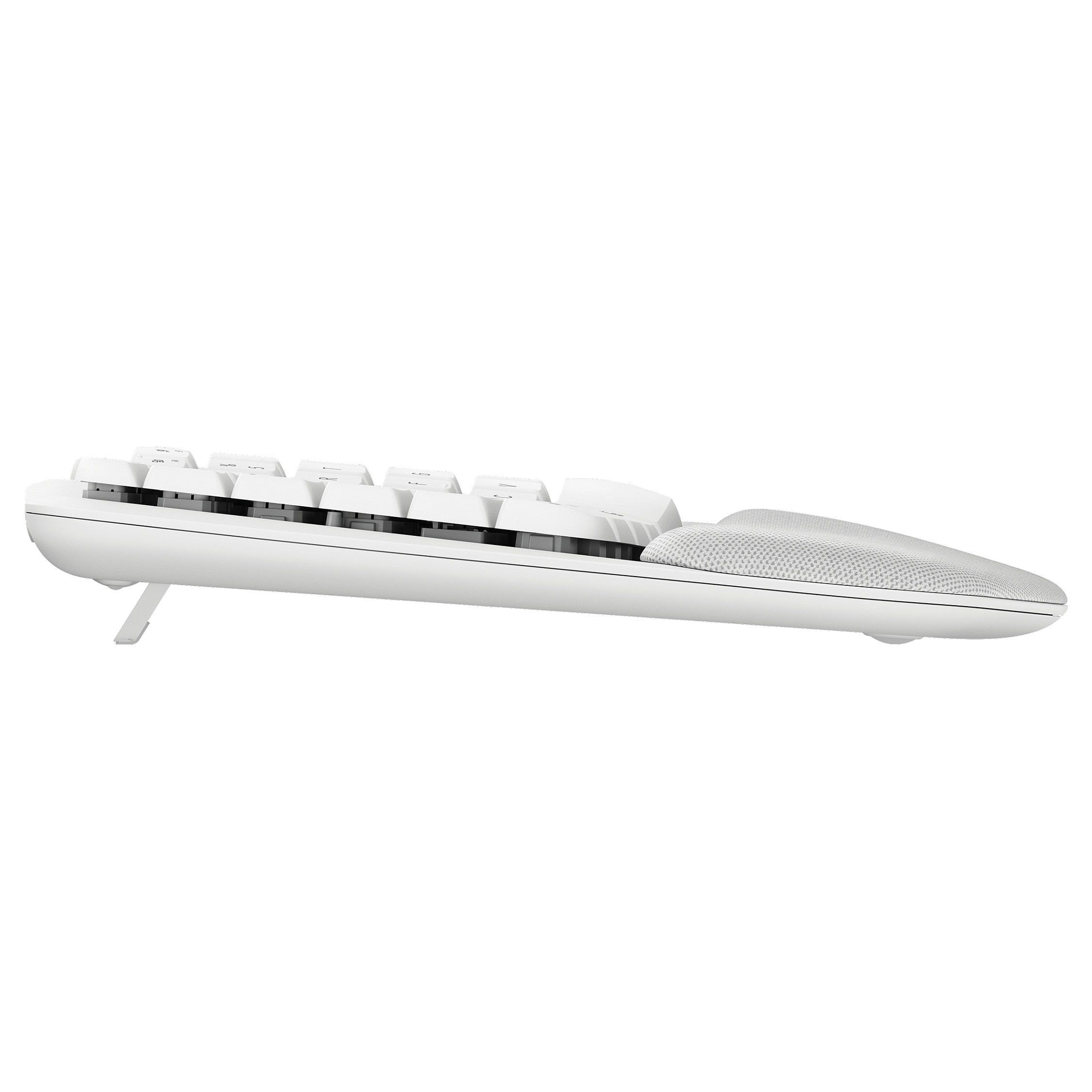 Tastierë pa kabllo Logitech Wave Keys / QWERTY / Membrane / RF Wireless + Bluetooth - Bardhë - 6