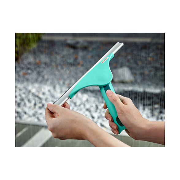 Pastrues Xhamash LEIFHEIT Window Slider XL / 40 cm / Click-System / Nyje e Lëvizshme - Gjelbër/Argjend - 4
