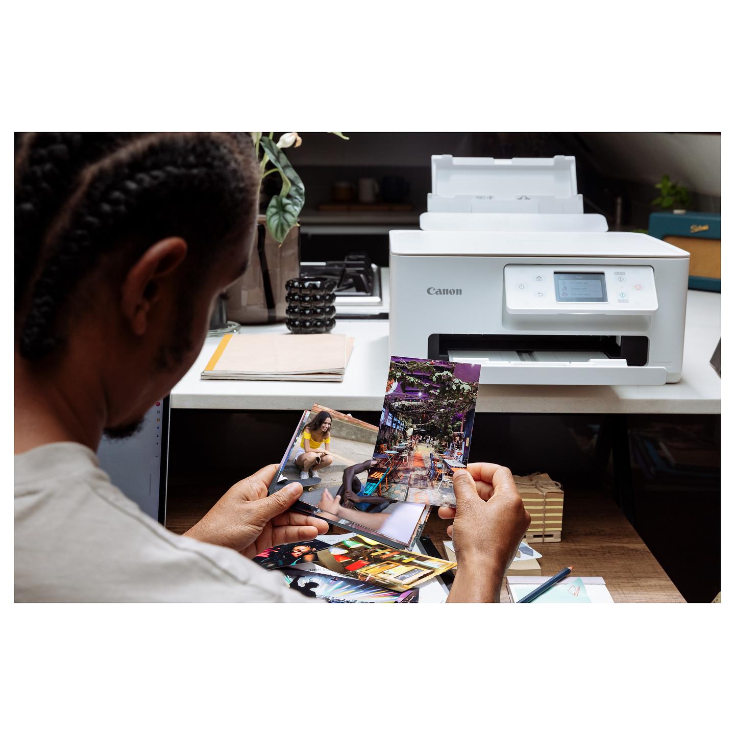 Printer Multifunksional me Ngjyra Canon PIXMA TS7650i / A4 / Inkjet / 1200 × 1200 DPI / 15 ipm / Duplex / Wi-Fi / USB / 3-in-1 - Bardhë - 15