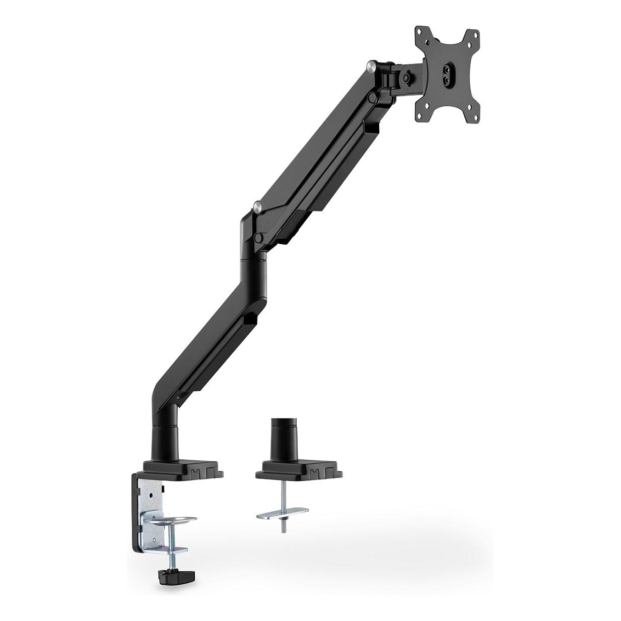 Mbajtëse për Monitor DIGITUS DA-90394 / 1 Monitor / 15"-32" / 9kg / VESA 75x75-100x100 / Gas Spring / Tavolinë - Zezë - 3
