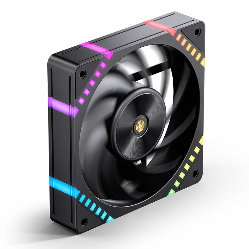 Ftohës për Kasë Jonsbo HF2-120B / 120mm / 800-2200 RPM / ARGB / PWM – Zezë