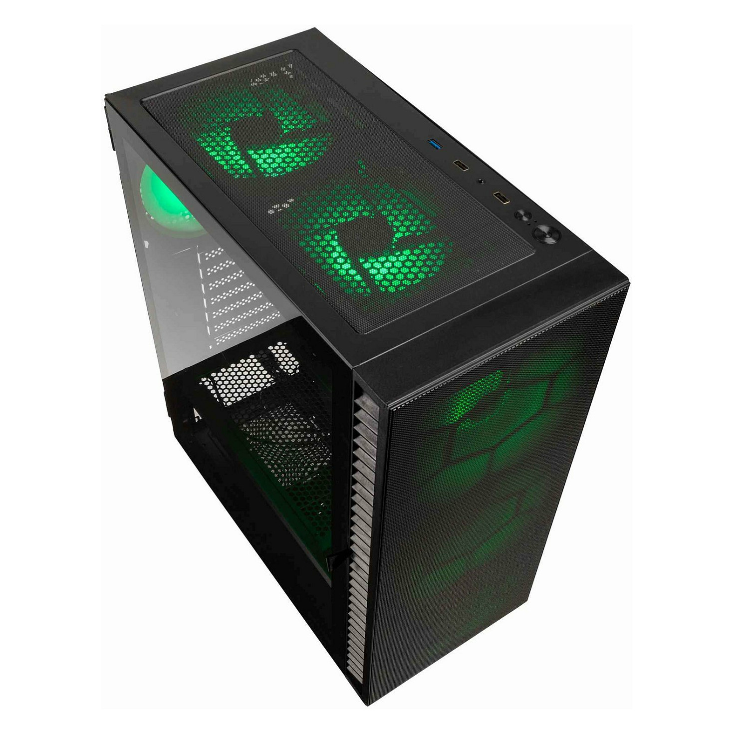 Kasë PC Kolink Observatory HF Mesh ARGB / Midi Tower / ATX / 6x ARGB Fan / Mesh - Zezë - 2