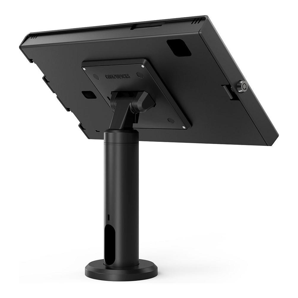 Mbajtës për Tablet Compulocks Apex Enclosure Tilting Stand / Samsung Galaxy Tab A9+ 11" / Montim në Tavolinë / i Kyçshëm / Rregullim i Pjerrësisë / Kornizë Metalike - Zezë - 2