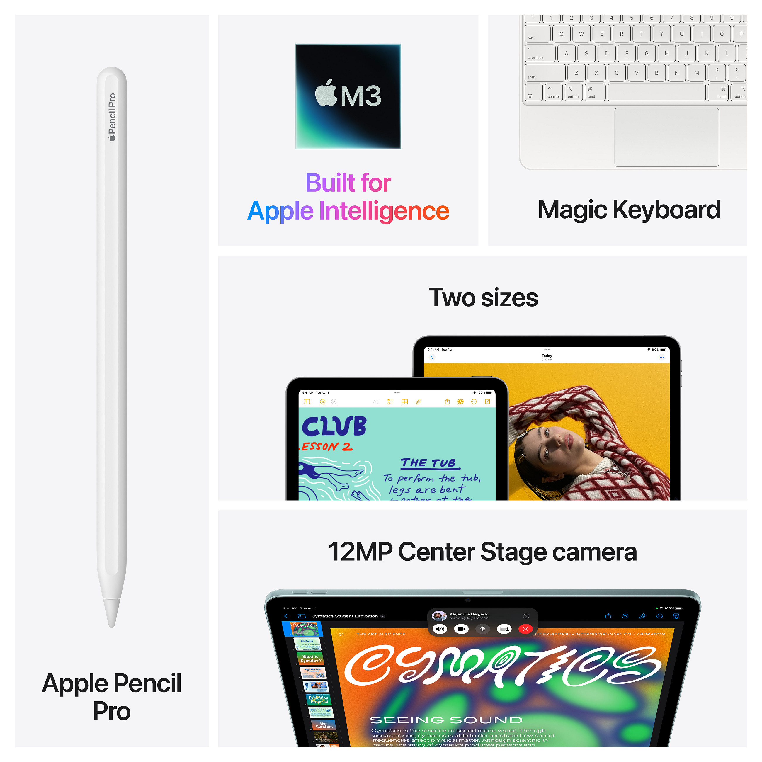 Apple iPad Air / 11" / Wi-Fi + Cellular / 512GB - Purple - 9