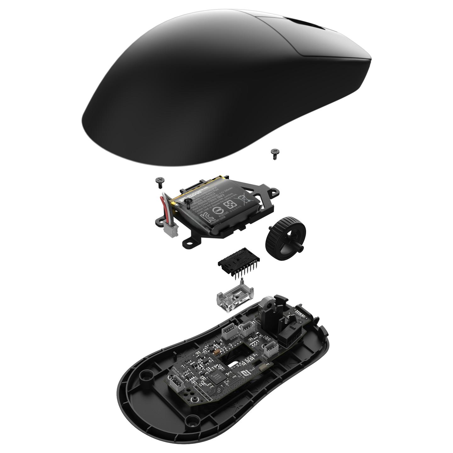 Maus Gaming Endgame Gear OP1w 4k v2, Wireless, 30000DPI, 4000Hz, PixArt PAW3950 U+1F95A, 7 Butona, 2.4GHz - Zezë - 13