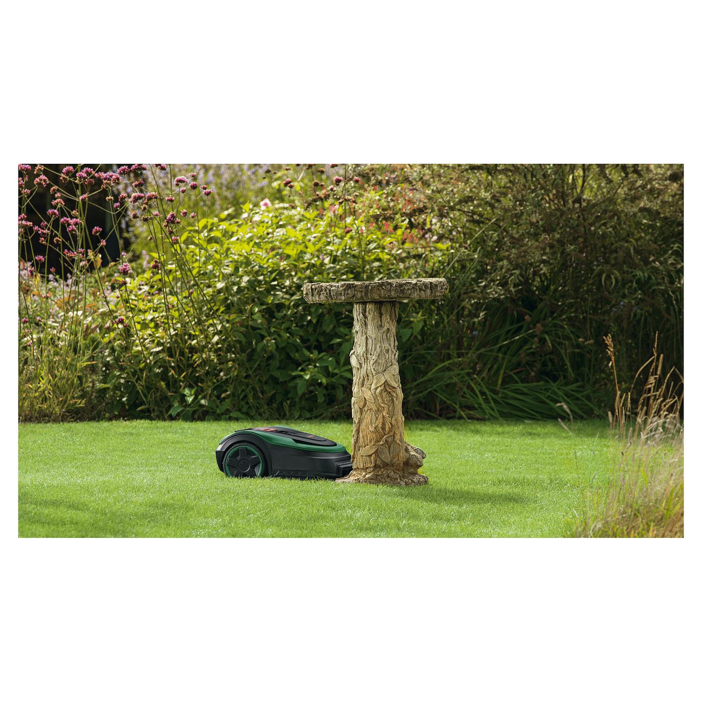 Kositëse Robotike Bosch Indego S+ 500, deri në 500m², 19cm, 30–50mm, 18V, LogiCut, SmartMowing - Gjelbër/Zezë - 7