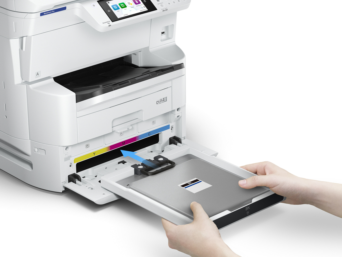 Printer Multifunksional Epson WorkForce Pro EM-C8100RDWF / Inkjet me Ngjyra A3 / 25 ppm / 4 në 1 / Wi-Fi/ Bardhë-Zezë - 5