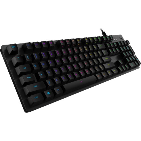 Tastierë Gaming Logitech G512 Carbon / Mechanical / GX Brown / RGB LIGHTSYNC / USB / PTG - Zezë - 2