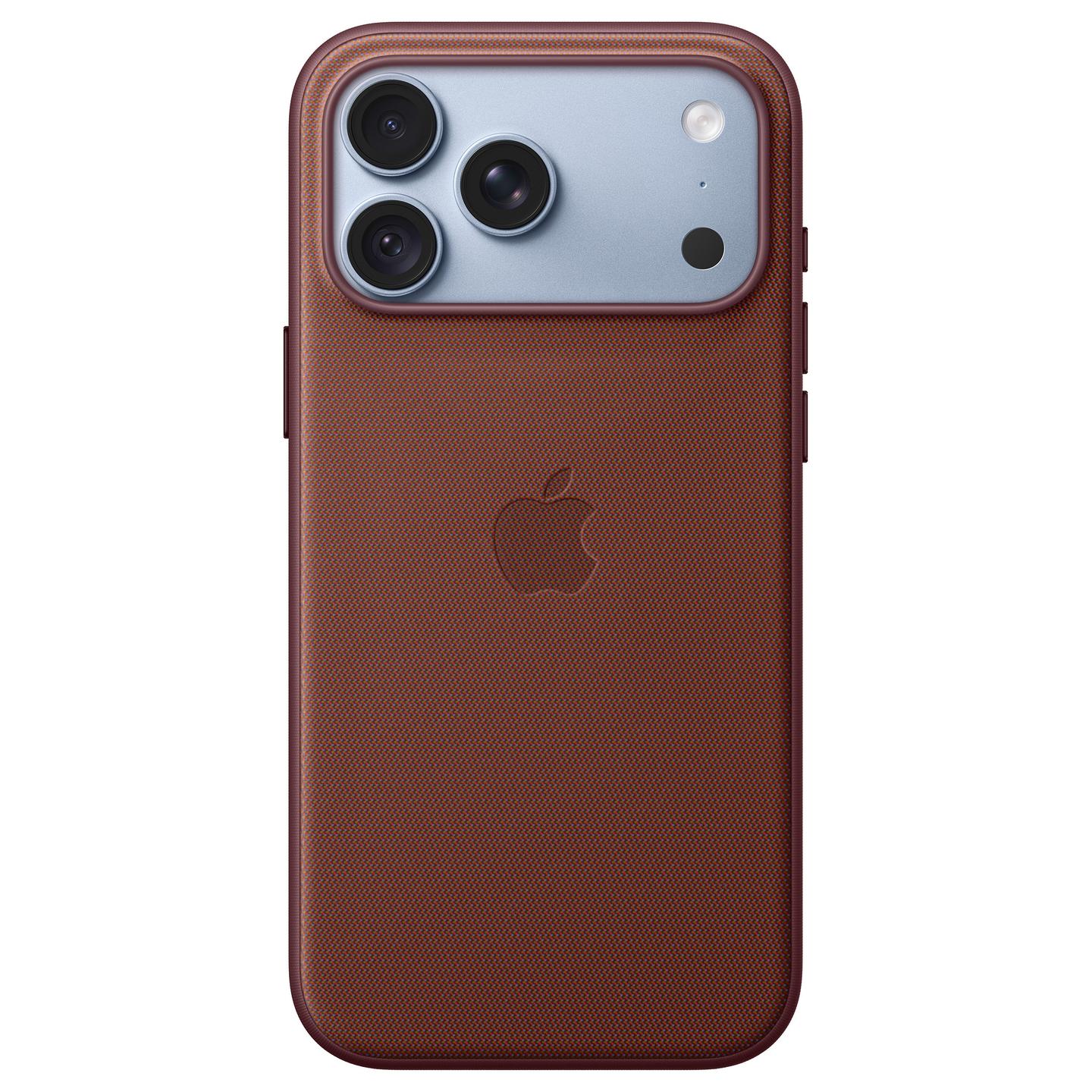 Case për Telefon Apple TechWoven, MagSafe, iPhone 18 Pro Max - Burgundy - 2