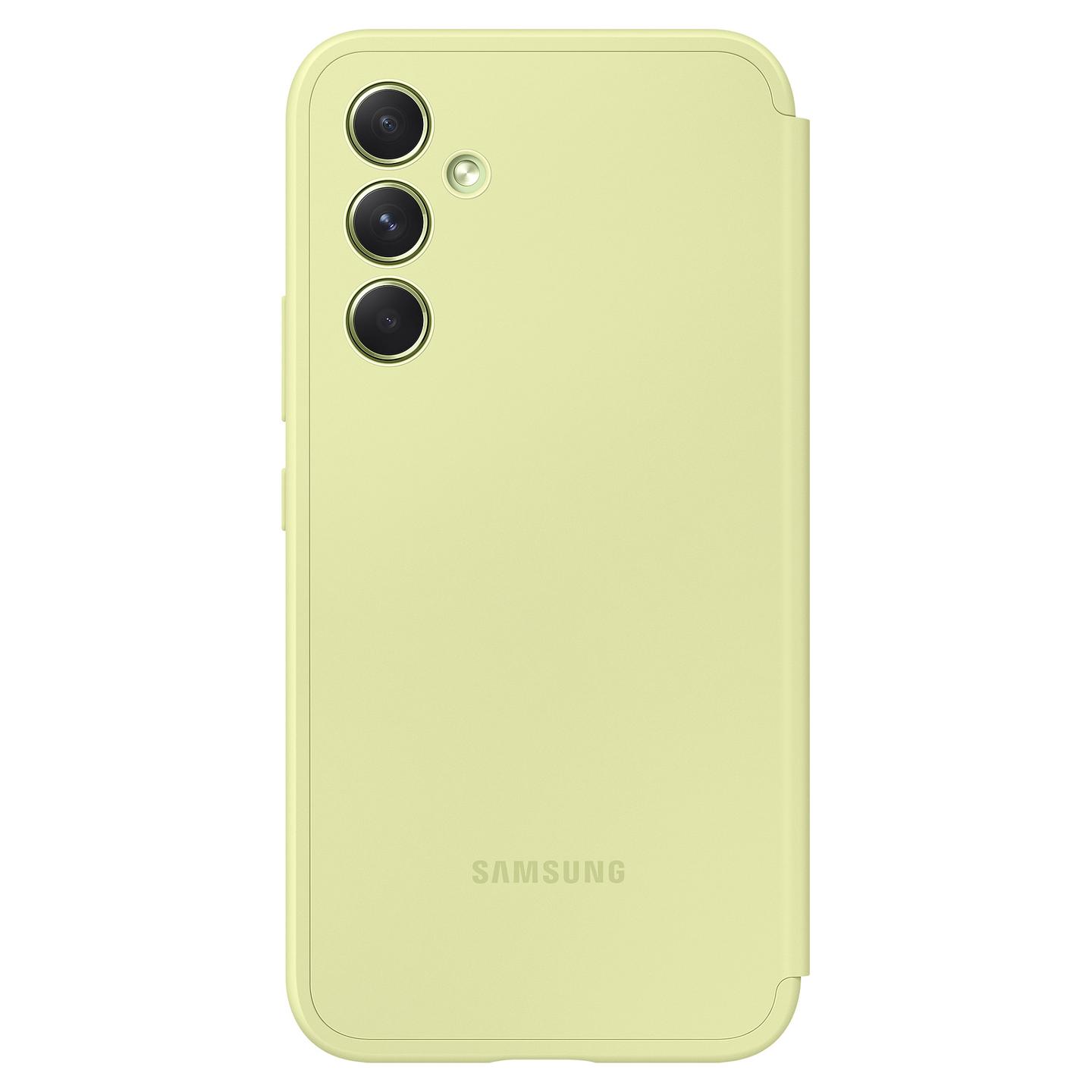 Case për Telefon Samsung EF-ZA546 / Smart View Wallet Case / Galaxy A54 5G - Lime - 2