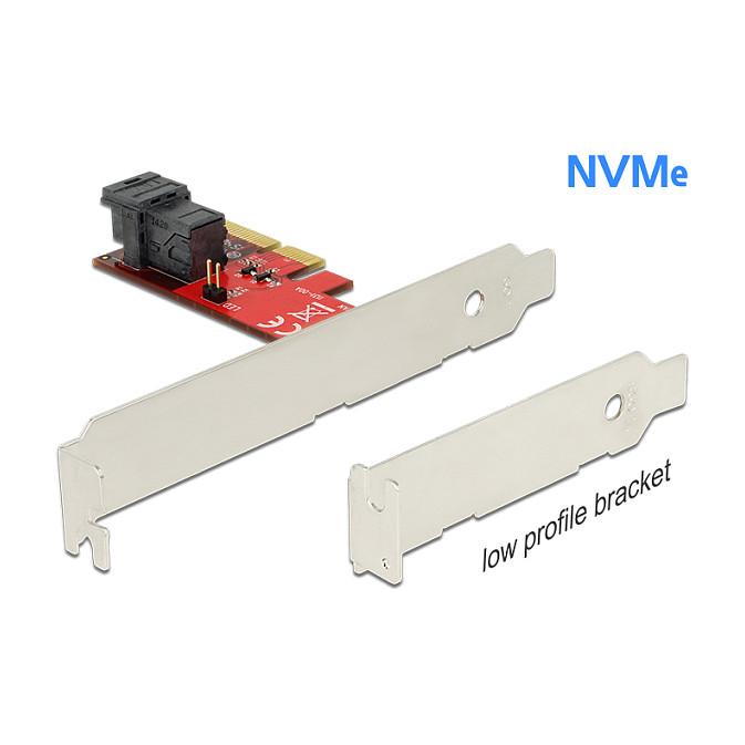 Kartë Zgjerimi PCI Express Delock 89535 / PCIe 4.0 x4 / 1x SFF-8643 / NVMe / Low Profile - 5