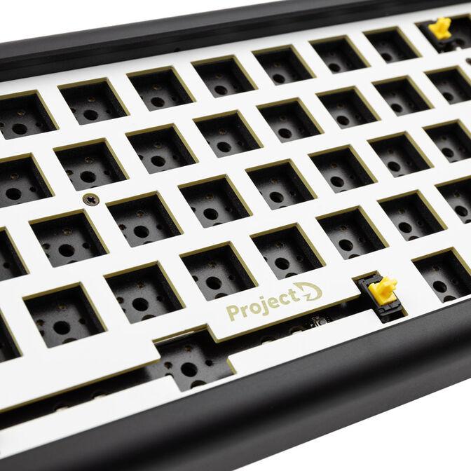 Tastierë Gaming Ducky Tinker65 Barebone 65% / Mekanike / Hot-Swap / Gasket Mount / RGB / USB-C / 1000Hz - Zezë - 4