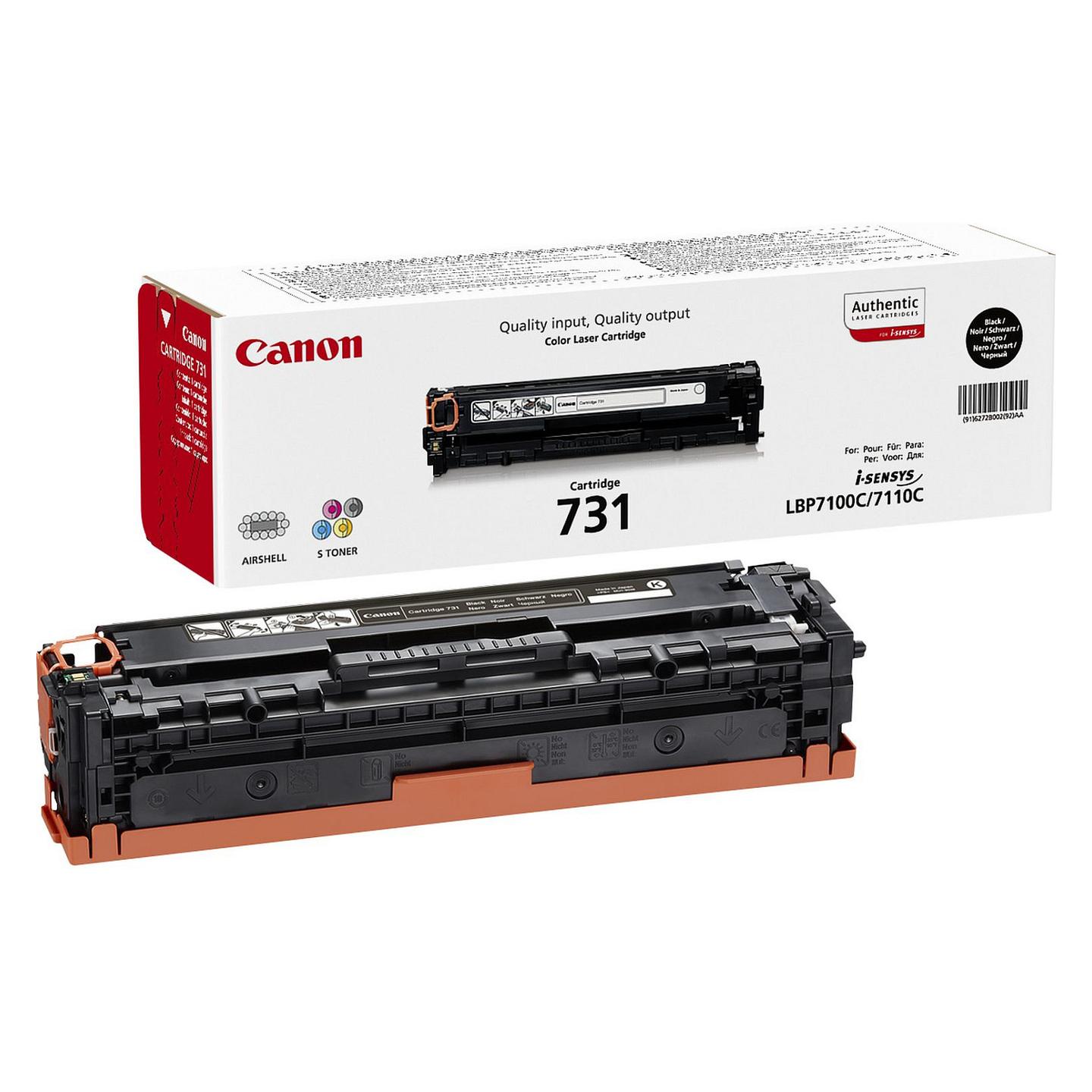 Toner Canon 731, 1,400 faqe - Zezë
