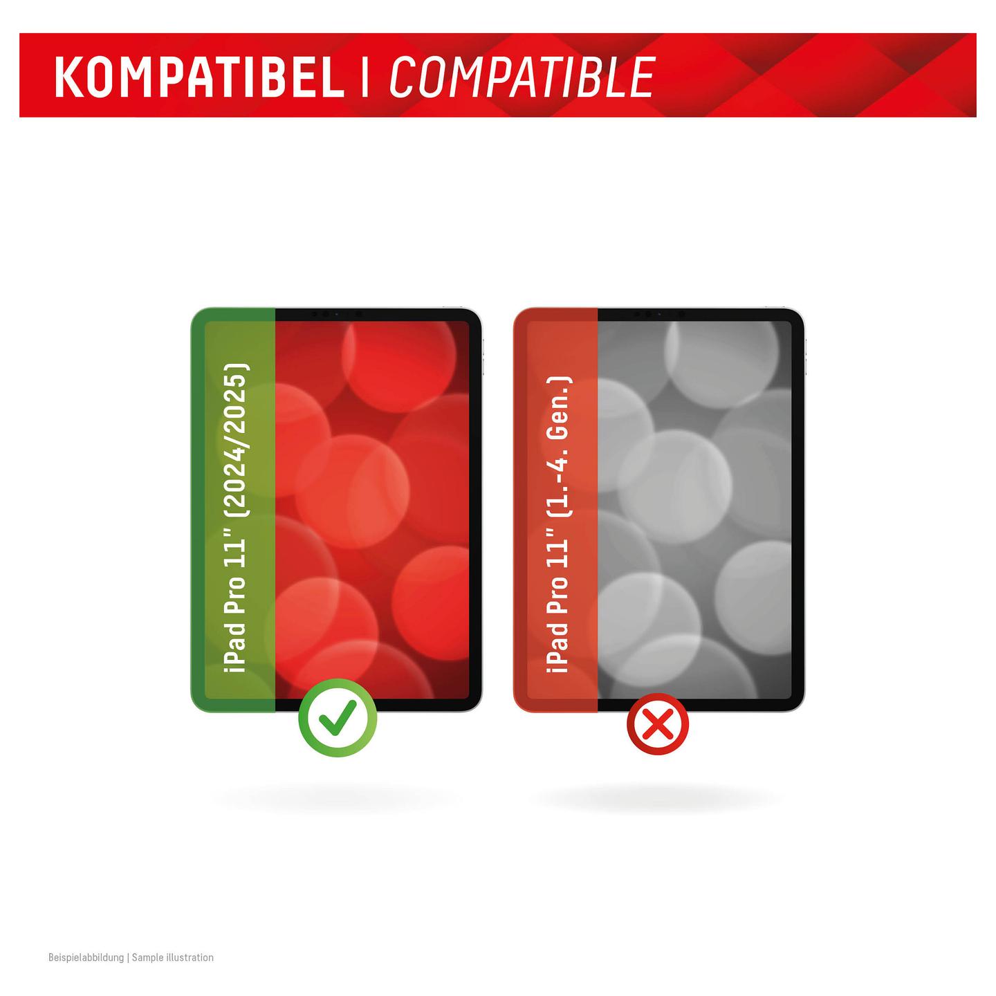Aksesorë për tablet Displex 01960 / Tablet Glass / 9H / 0.3 mm / iPad Pro 11" (2024/2025) - Transparente - 5