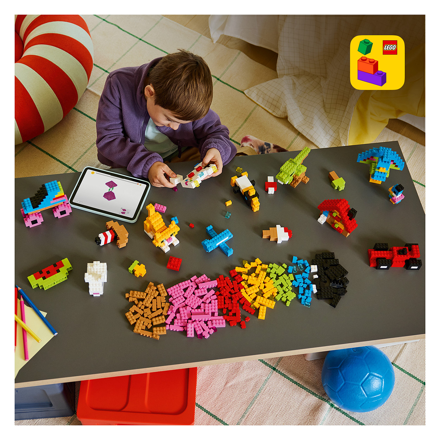 LEGO Classic Kreative Bunte Steine - 18