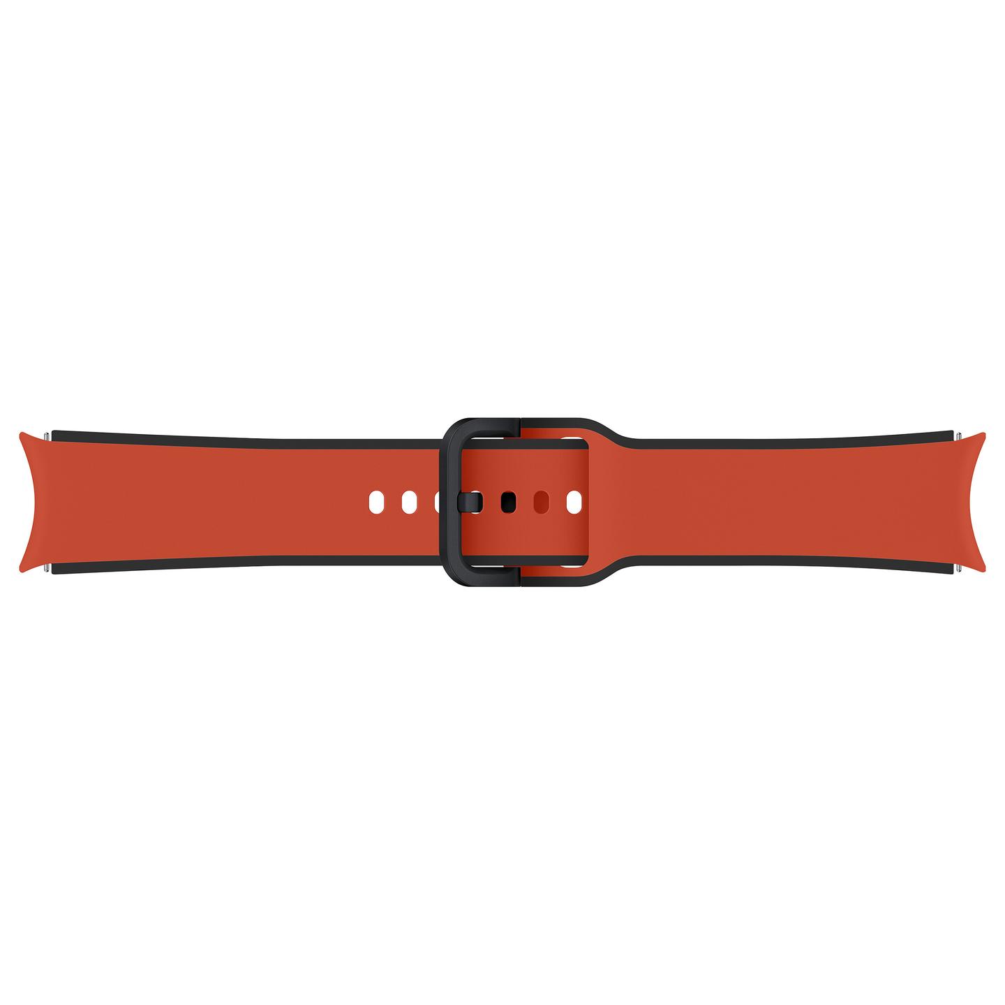 Rrip për Orë Samsung Galaxy Watch, Two-tone Sport Band, 20mm, M/L – Kuqe - 3