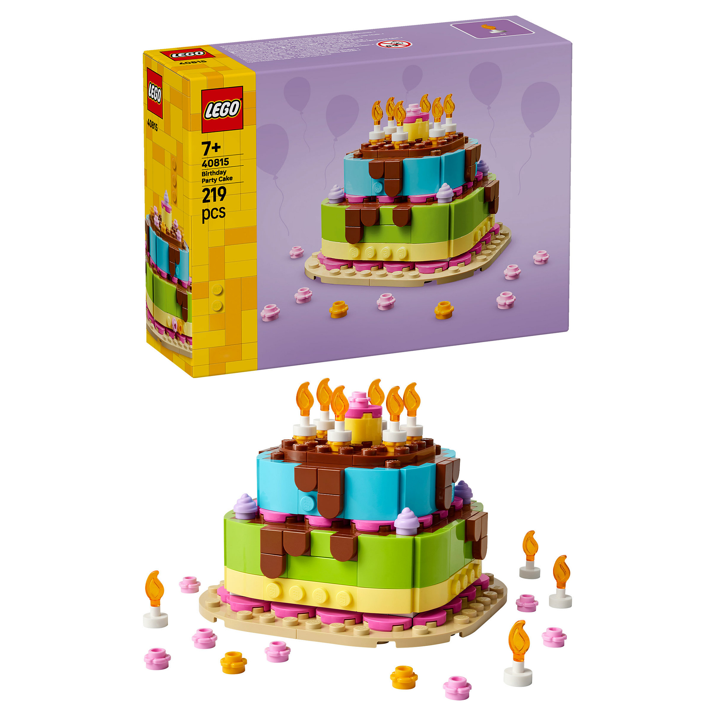 LEGO Iconic Birthday Party Cake - 10
