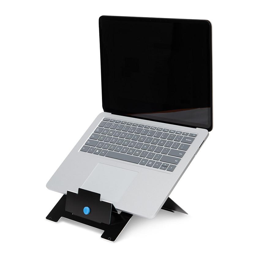 Mbajtëse për Laptop R-Go Riser Flexible / E rregullueshme / 10–22" / 5 kg / 135–220 mm / 5 pozicione - Zezë - 3