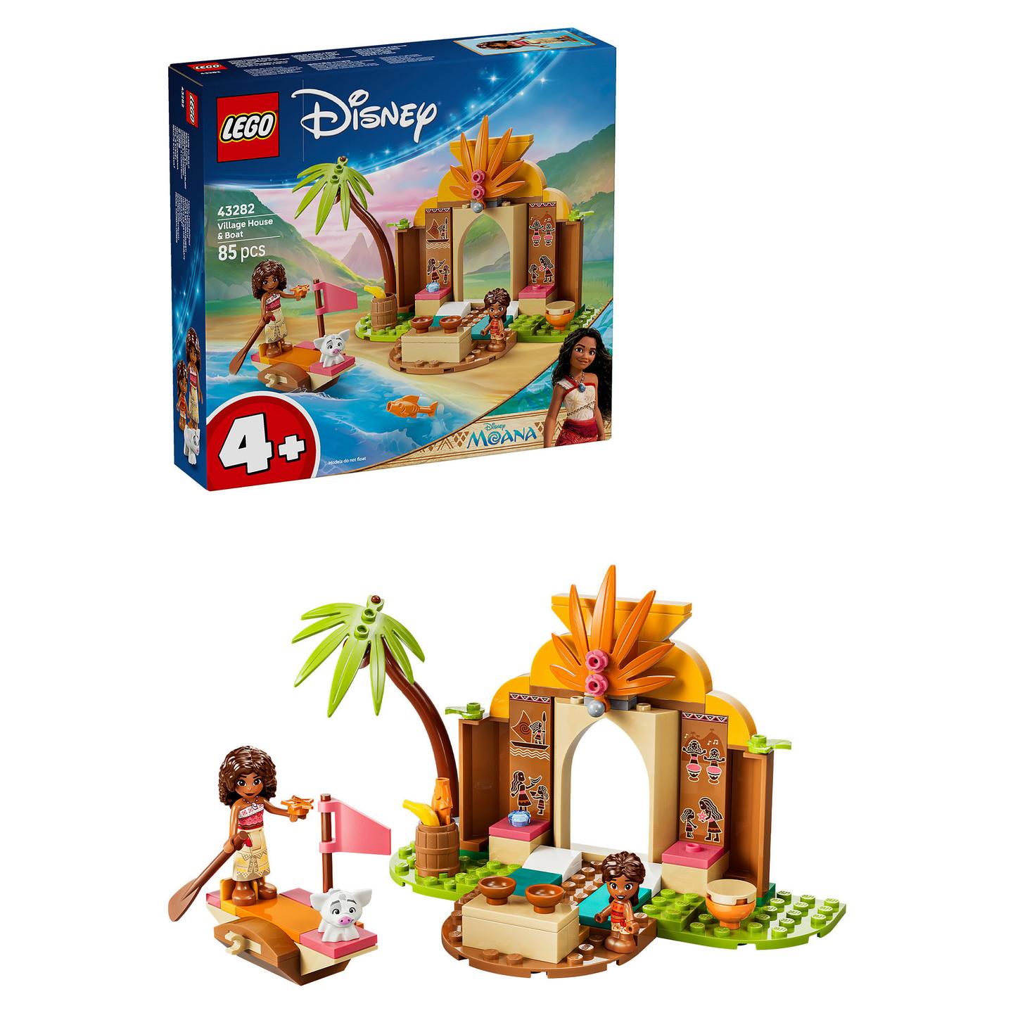LEGO Disney Princess Moana’s Hut and Boat 43282 - 13