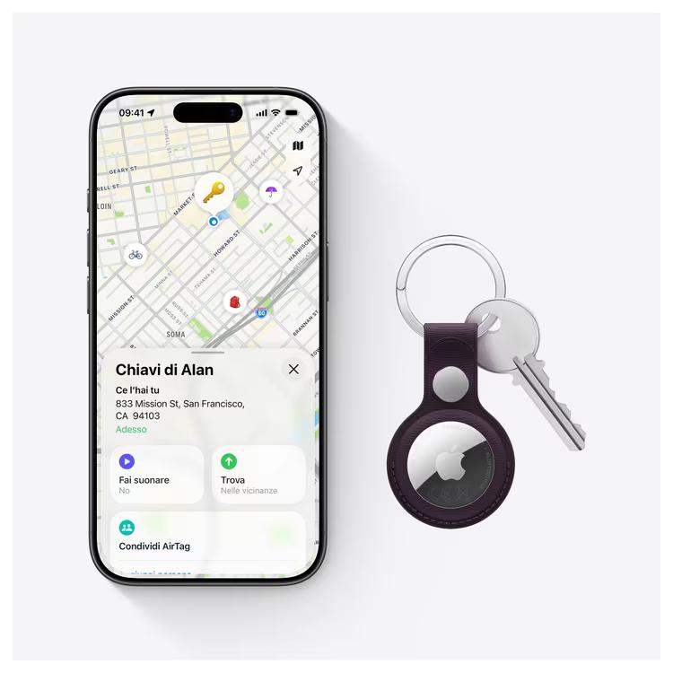 Apple AirTag / 1-Pack - White - 3