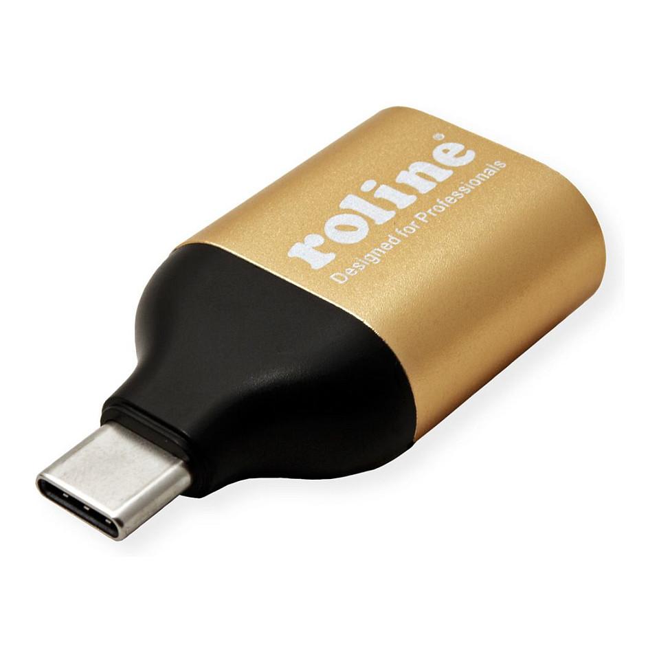 Adapter VGA ROLINE 12.03.3233 / USB Type-C Male në VGA Female / 1920 × 1080 @60 Hz - Zezë/Ari - 3