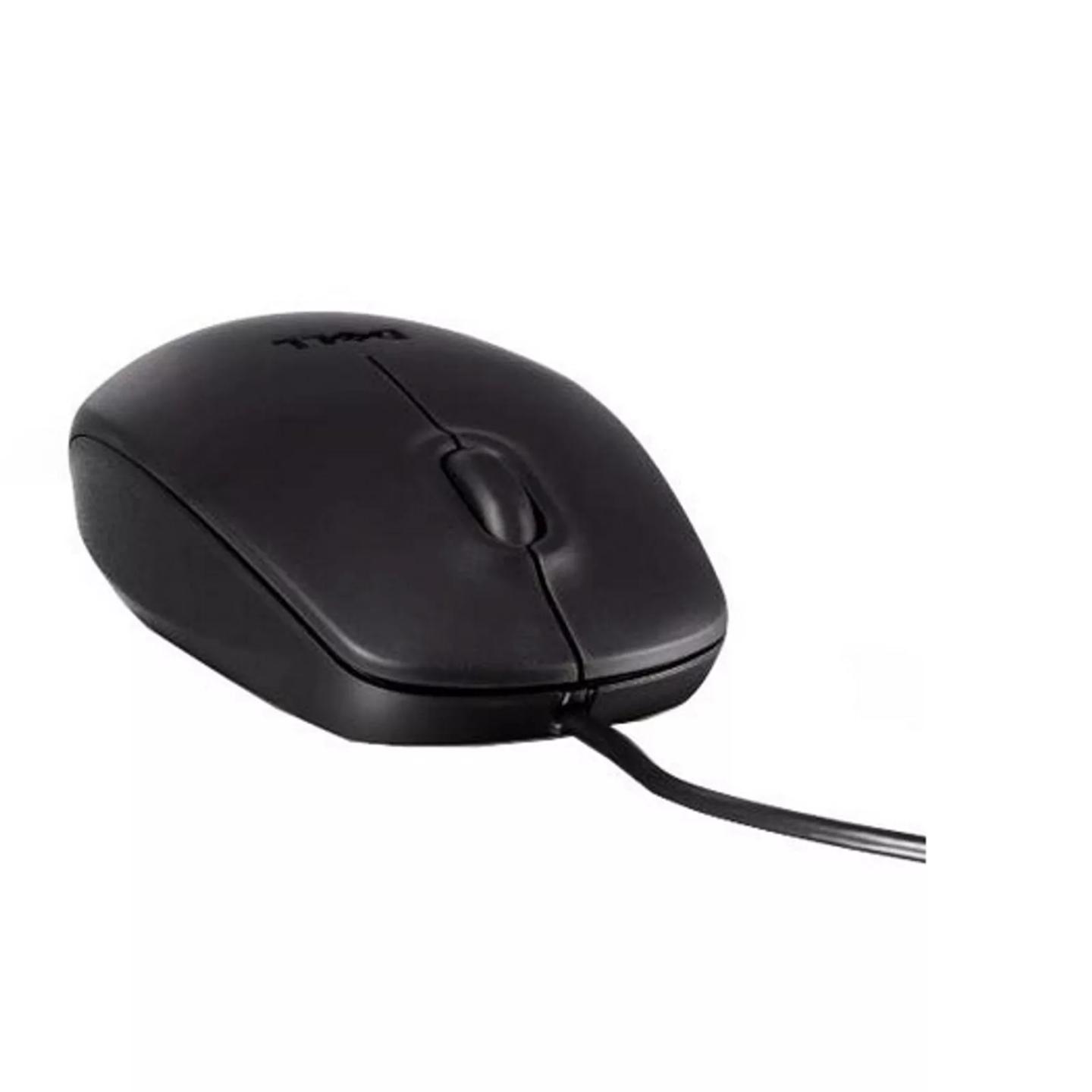 Maus me kabllo Dell MS111 / USB Type-A / 1000 DPI / 3 Butona / 1.8m - Zezë - 3